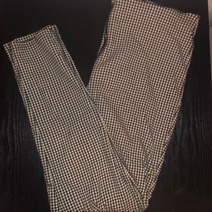 ZARA checkered dress pants